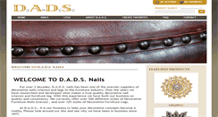 Desktop Screenshot of dadsnails.com